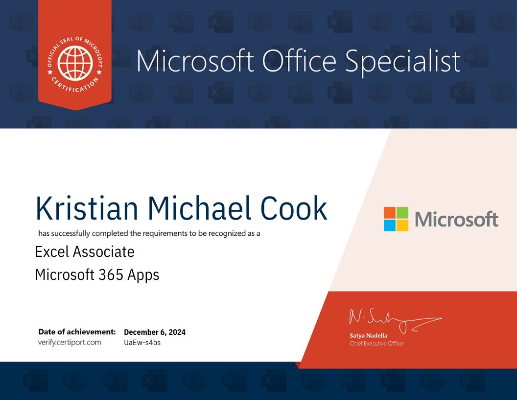 Certification 3