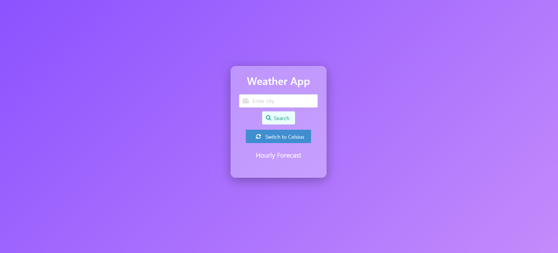 Weather App